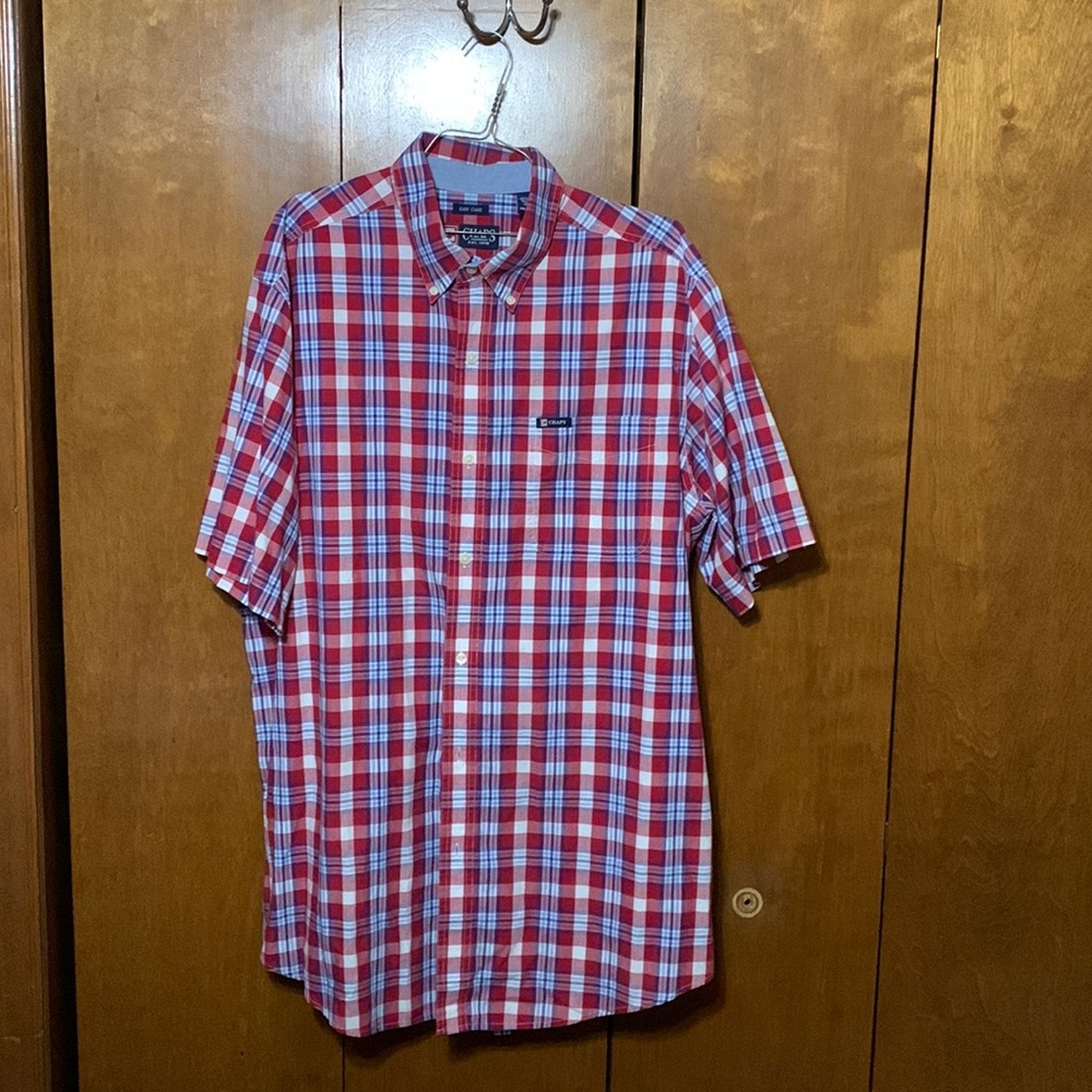 CHAPS- Men’s Easy Care Dress Shirt (XLT)